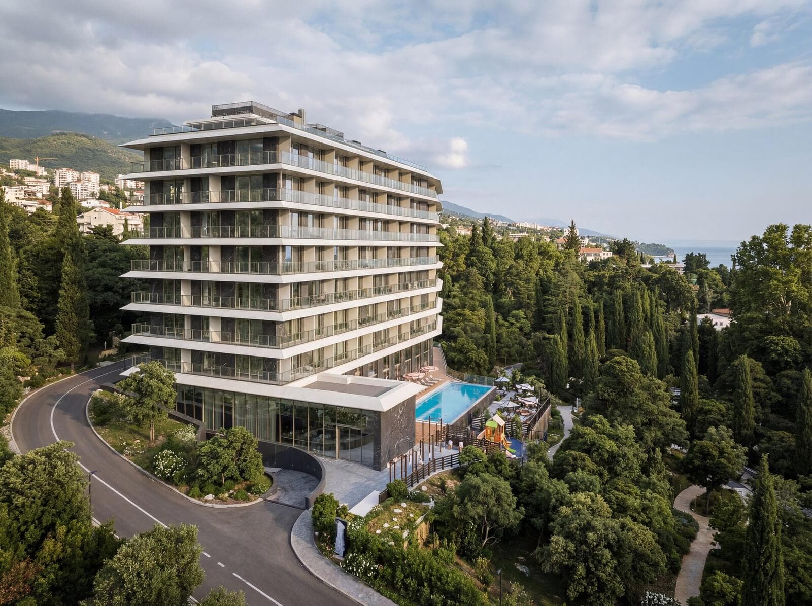 АК Киров рендер 3 — апартаментный комплекс Ялта