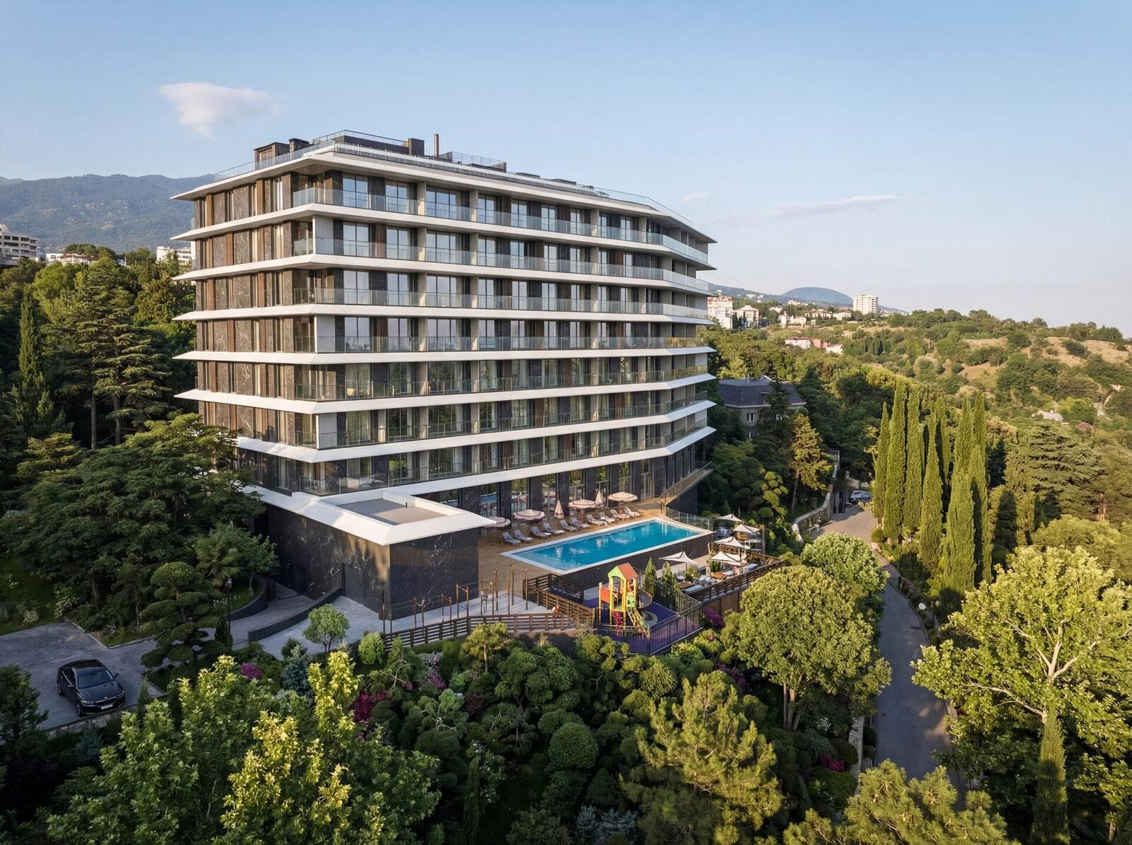 Архитектура AK Kirov — современные фасады Ялта