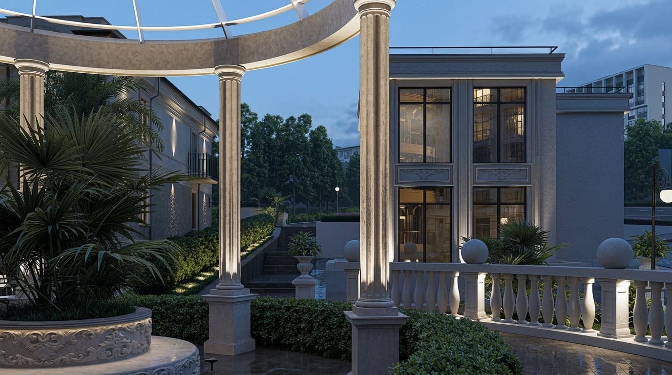 АК Киров рендер 17 — апартаментный комплекс Ялта