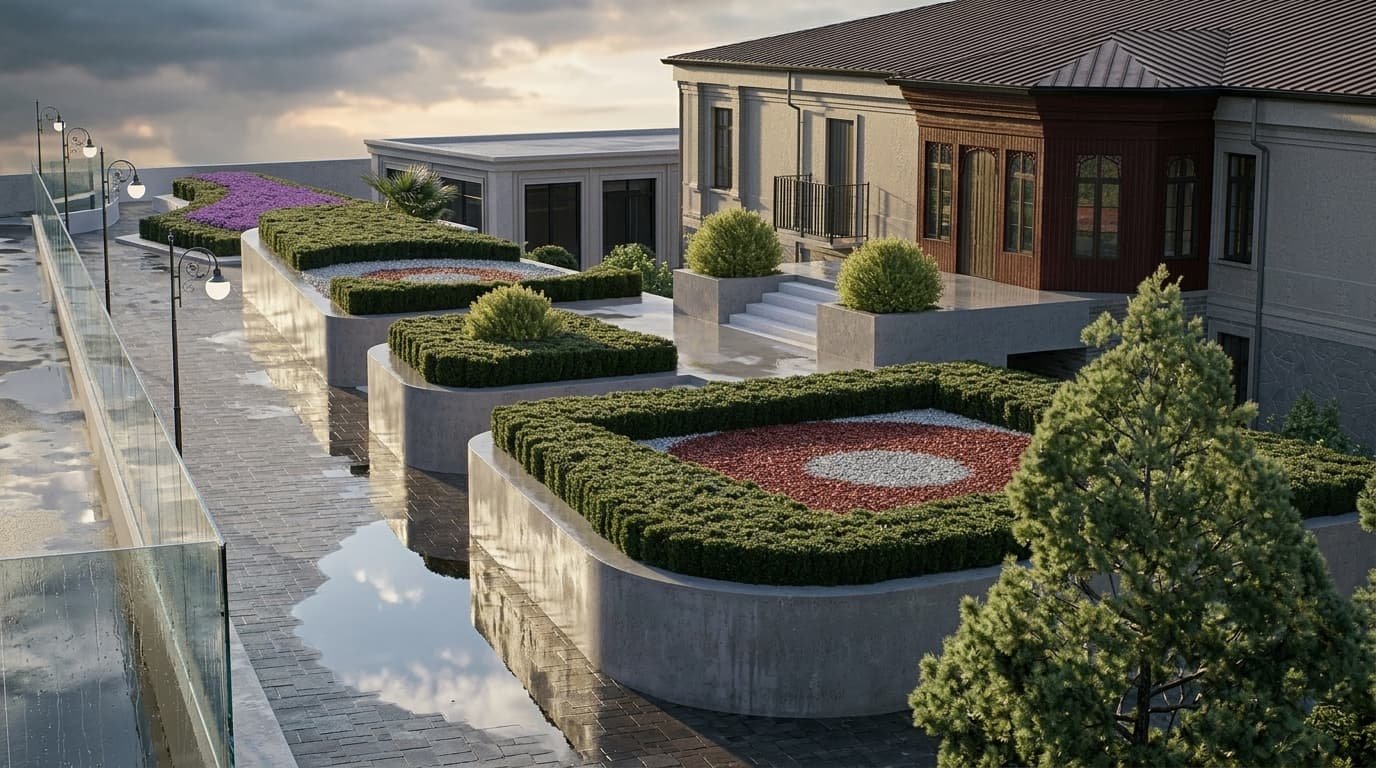 АК Киров рендер 23 — апартаментный комплекс Ялта