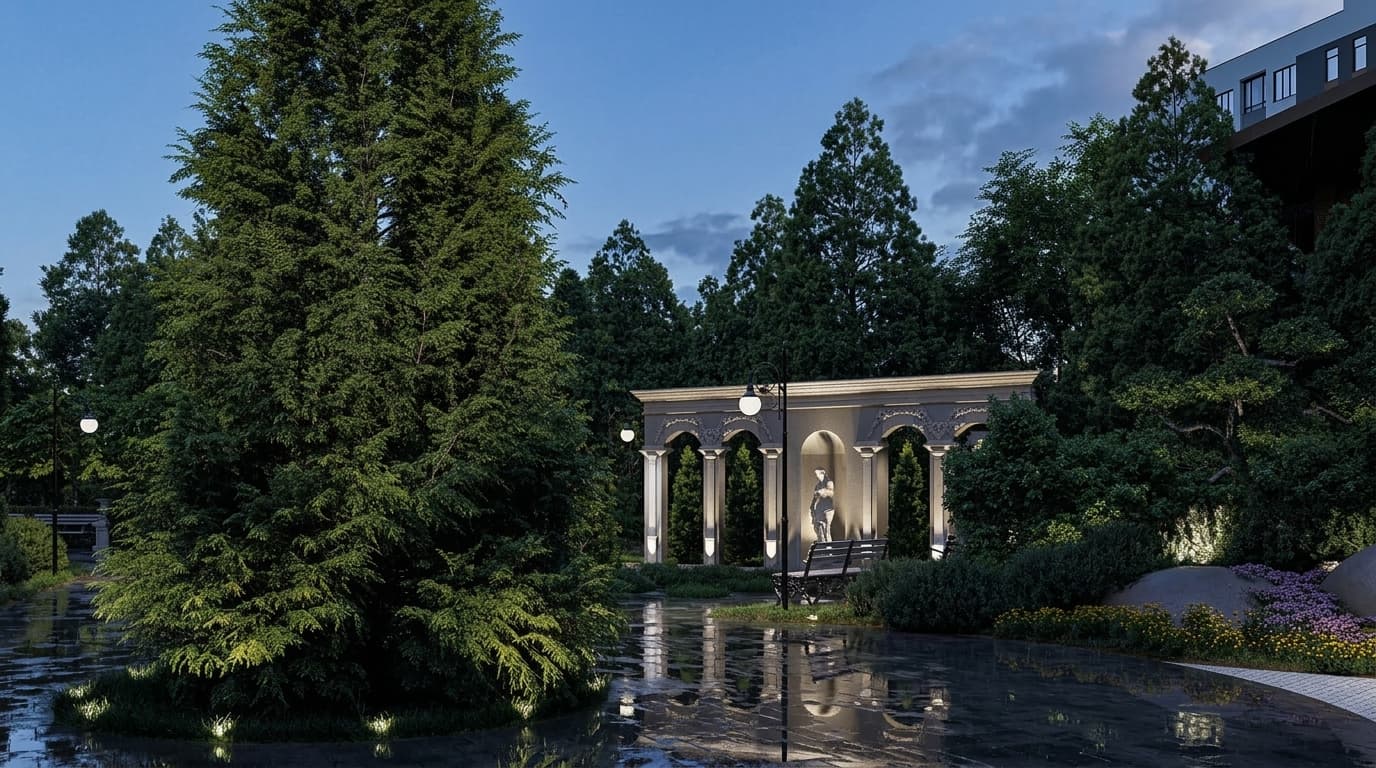 АК Киров рендер 28 — апартаментный комплекс Ялта