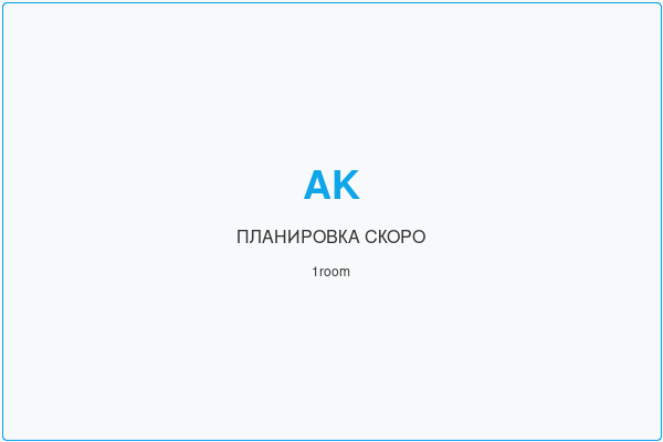 1-комнатная — 42–55 м²